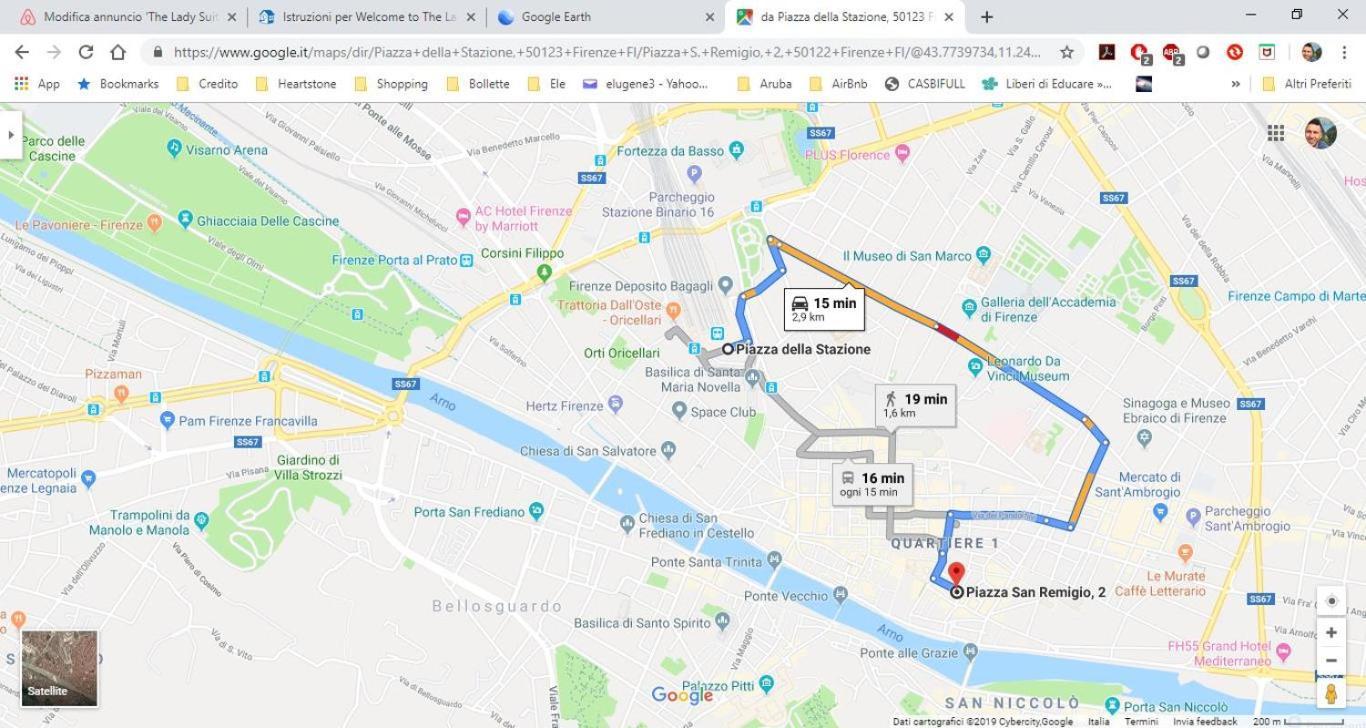 5 Min Dagli Uffizi Suite Wifi Confort Florenţa Exterior foto